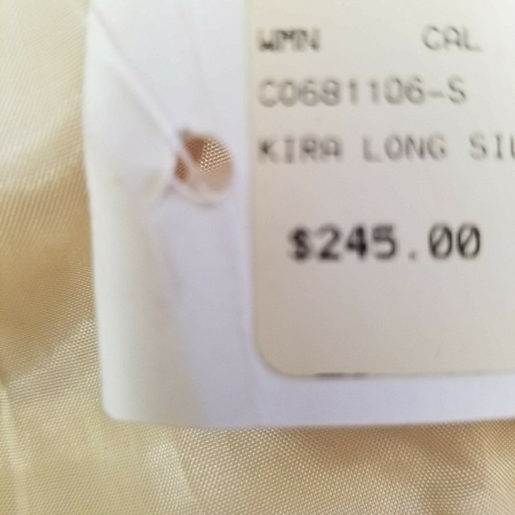 100% Silk boho high waist pleated peasant skirt - Picture 6 of 8